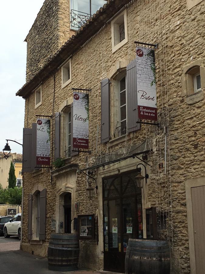 Hotel Le Vieux Bistrot Cabrières-dʼAvignon Esterno foto